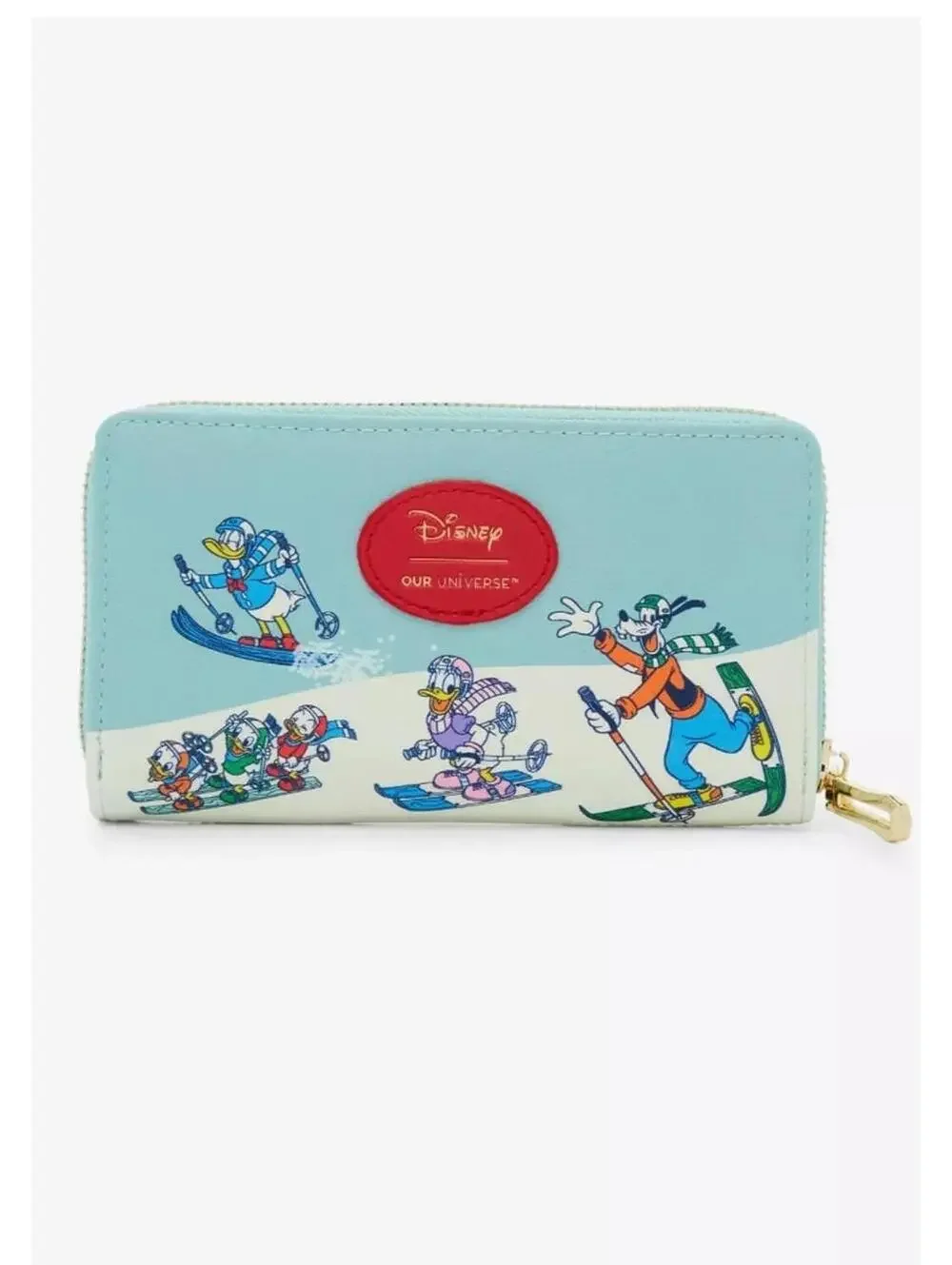 Disney Mickey & Friends Skiing Wallet w/Cardholder